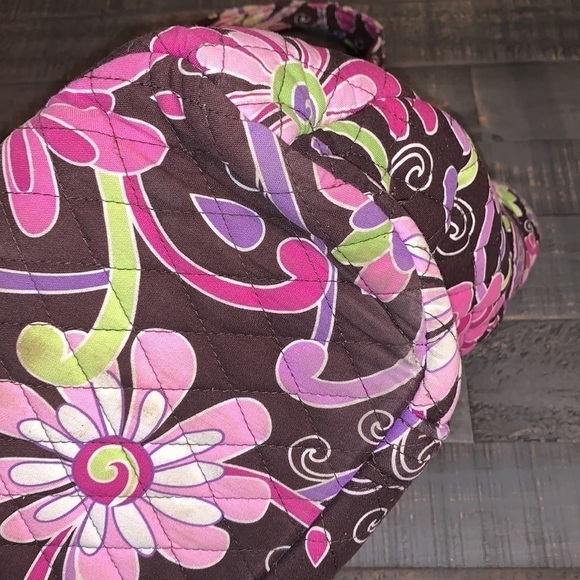 Vera Bradley Purple Punch (Ret.‎ 2009) Tote - Picture 4 of 7